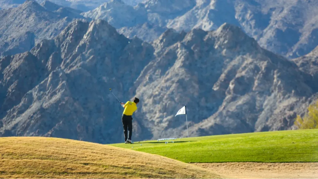 building a golf course